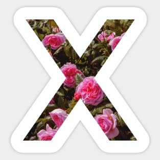 Exes and Roses Sticker